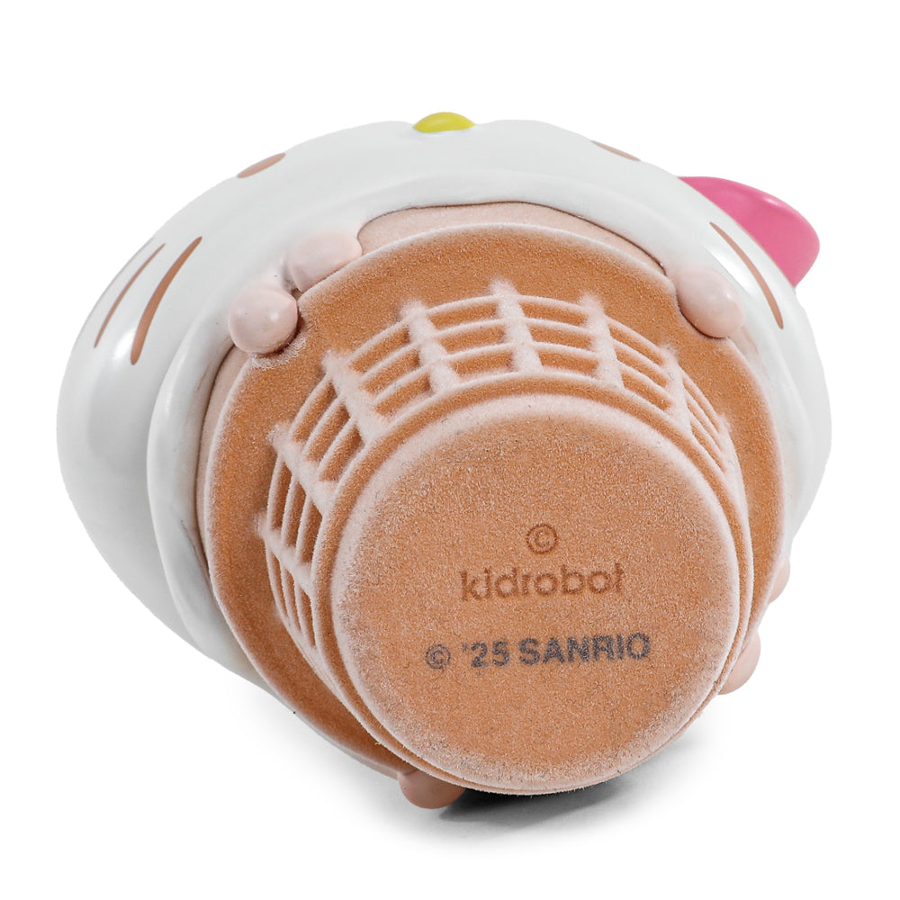 2025 CON EXCLUSIVE: Hello Kitty® Ice Cream Cone 6” Vinyl Art Figure – Pearlescent Vanilla with Strawberry Edition (Limited Edition of 500) - Kidrobot