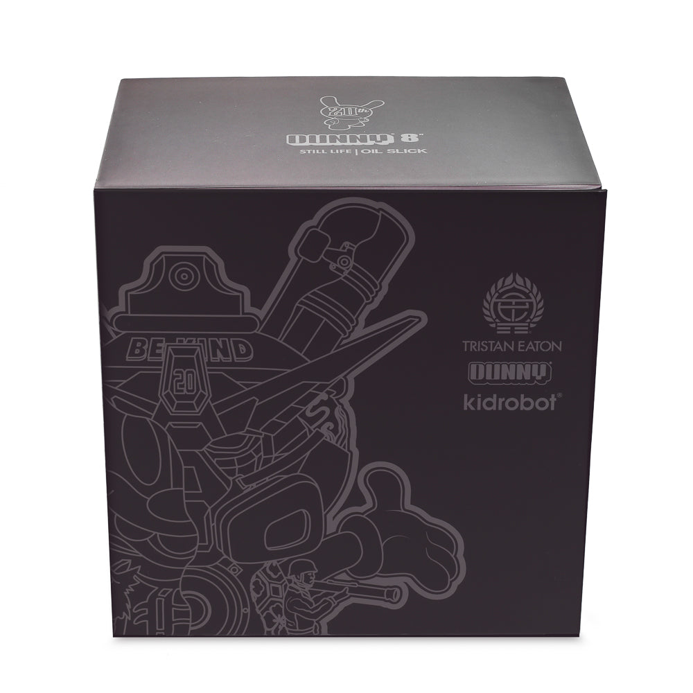 20th Anniversary Still Life Dunny 8" Art Figure by Tristan Eaton - Mystic Black Edition (Limited Edition of 300) - Kidrobot
