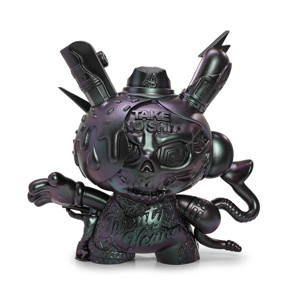 20th Anniversary Still Life Dunny 8" Art Figure by Tristan Eaton - Mystic Black Edition (Limited Edition of 300) - Kidrobot
