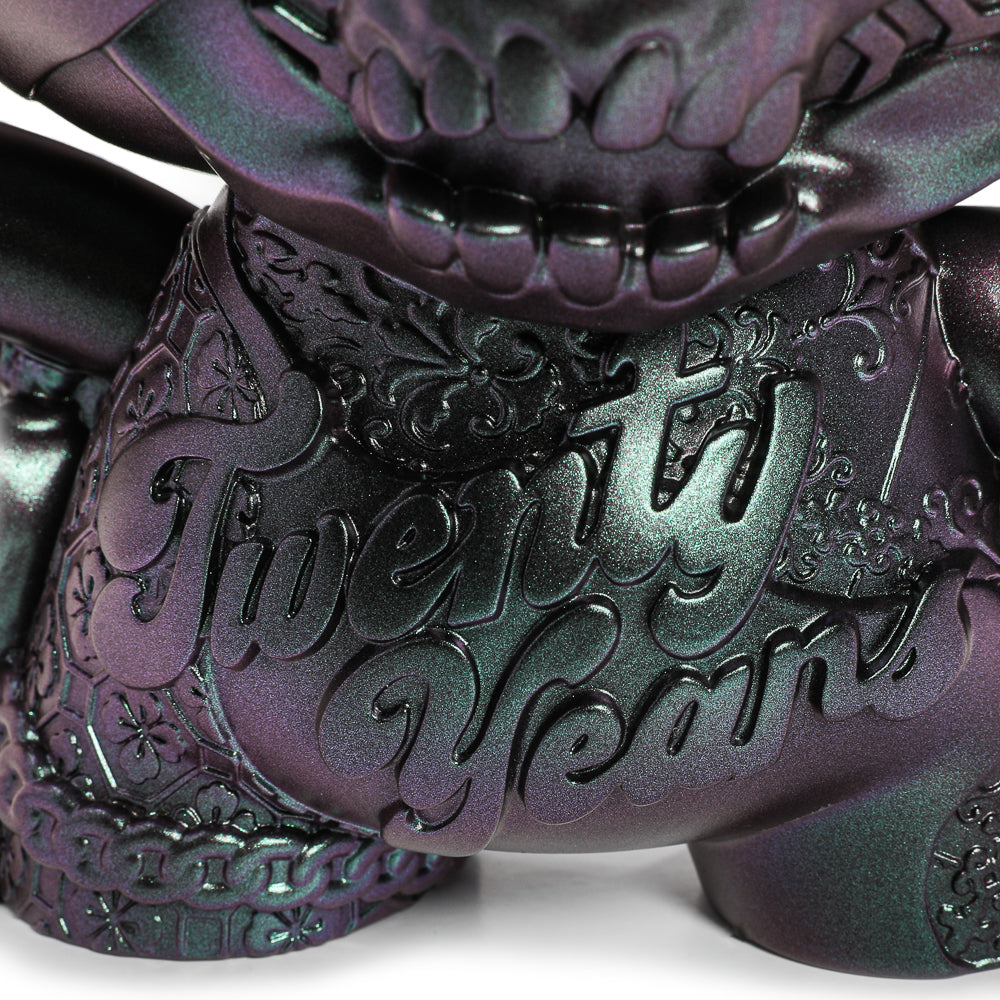 20th Anniversary Still Life Dunny 8" Art Figure by Tristan Eaton - Mystic Black Edition (Limited Edition of 300) - Kidrobot