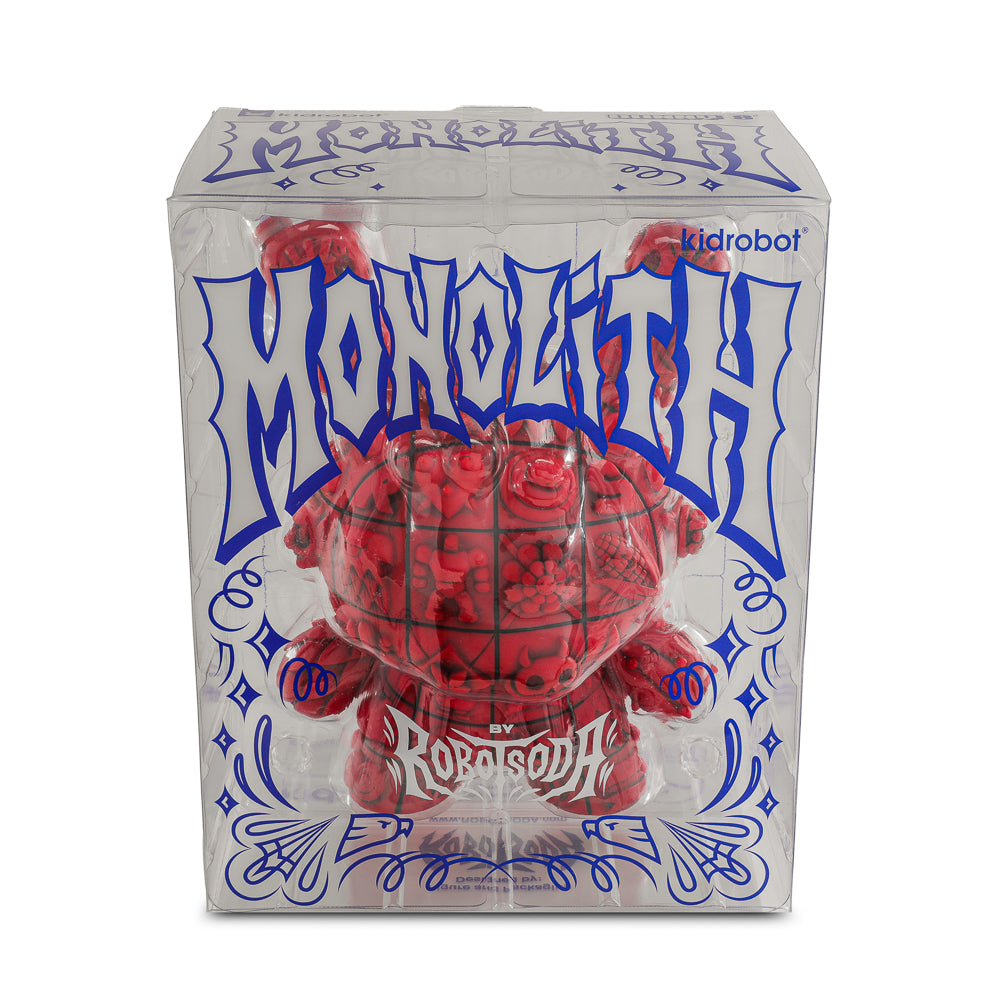 MONOLITH Dunny 8" Sculpted Vinyl Art Figure by ROBOT SODA - Sangre Edition (Limited to 150) - Kidrobot