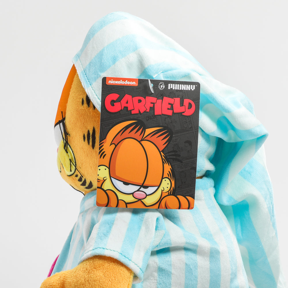 Garfield Pyjamas I Hate Mondays Grouchy Garfield in Pajamas and Slippers 13” Plush ...
