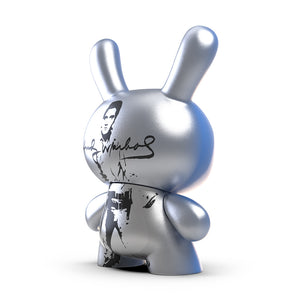 Andy Warhol 8” Masterpiece Flaming Star Elvis Dunny Art Figure - Limited Edition of 500 - Kidrobot