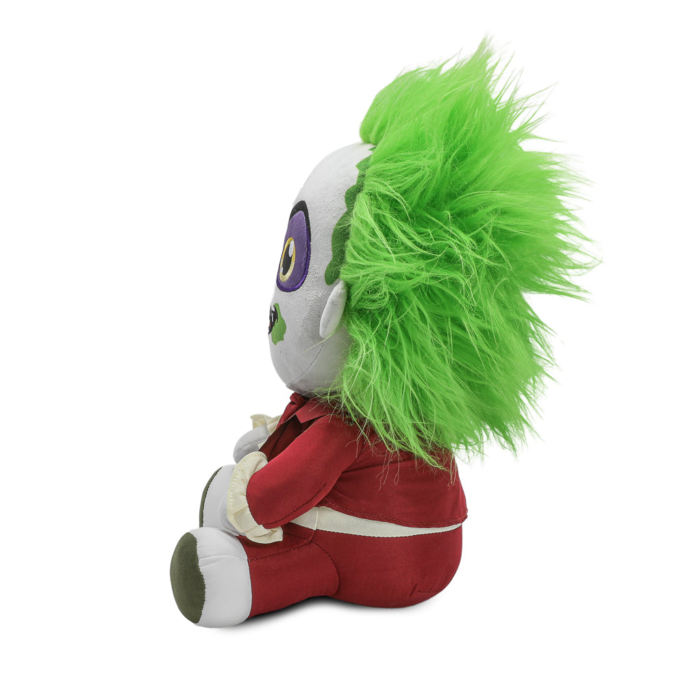 Beetlejuice Beetlejuice - Beetlejuice in Red Suit HugMe Plush with Shake Action - Kidrobot