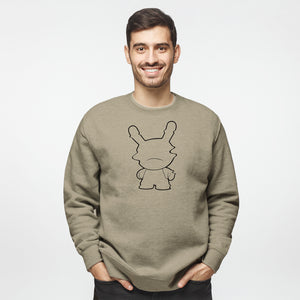 Dunny Glitch Unisex Oversized Pullover Sweatshirt - Kidrobot