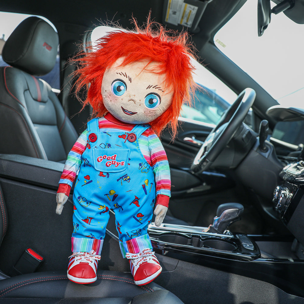 Child s Play 2 Good Guy Chucky Doll 2 Foot Premium Plush Kidrobot child-s-play-2-good-guy-chucky-doll-2-foot-premium-plush-kidrobot