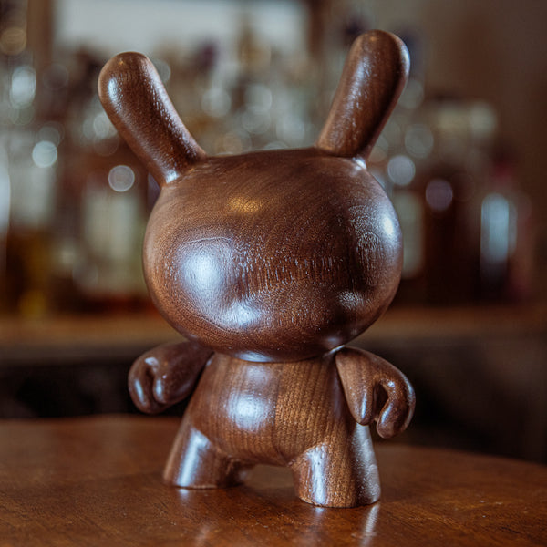 Kidrobot ＊8インチ＊little Inky Brown＊（Kidrobot RAW Black Walnut 