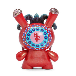 Flamboyant by MP Gautheron: Luxe Red 3" Custom Dunny (5/37) - Kidrobot