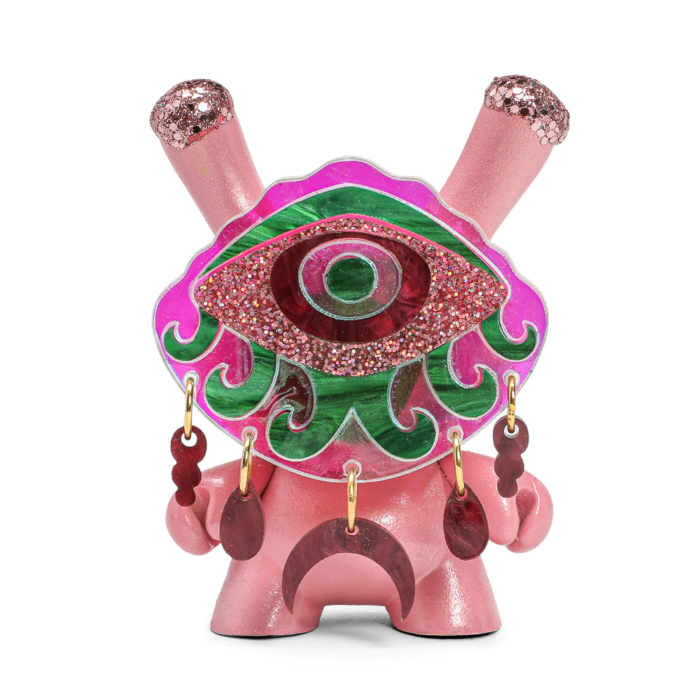 Flamboyant by MP Gautheron: Flashy Pink 3" Custom Dunny (6/37) - Kidrobot