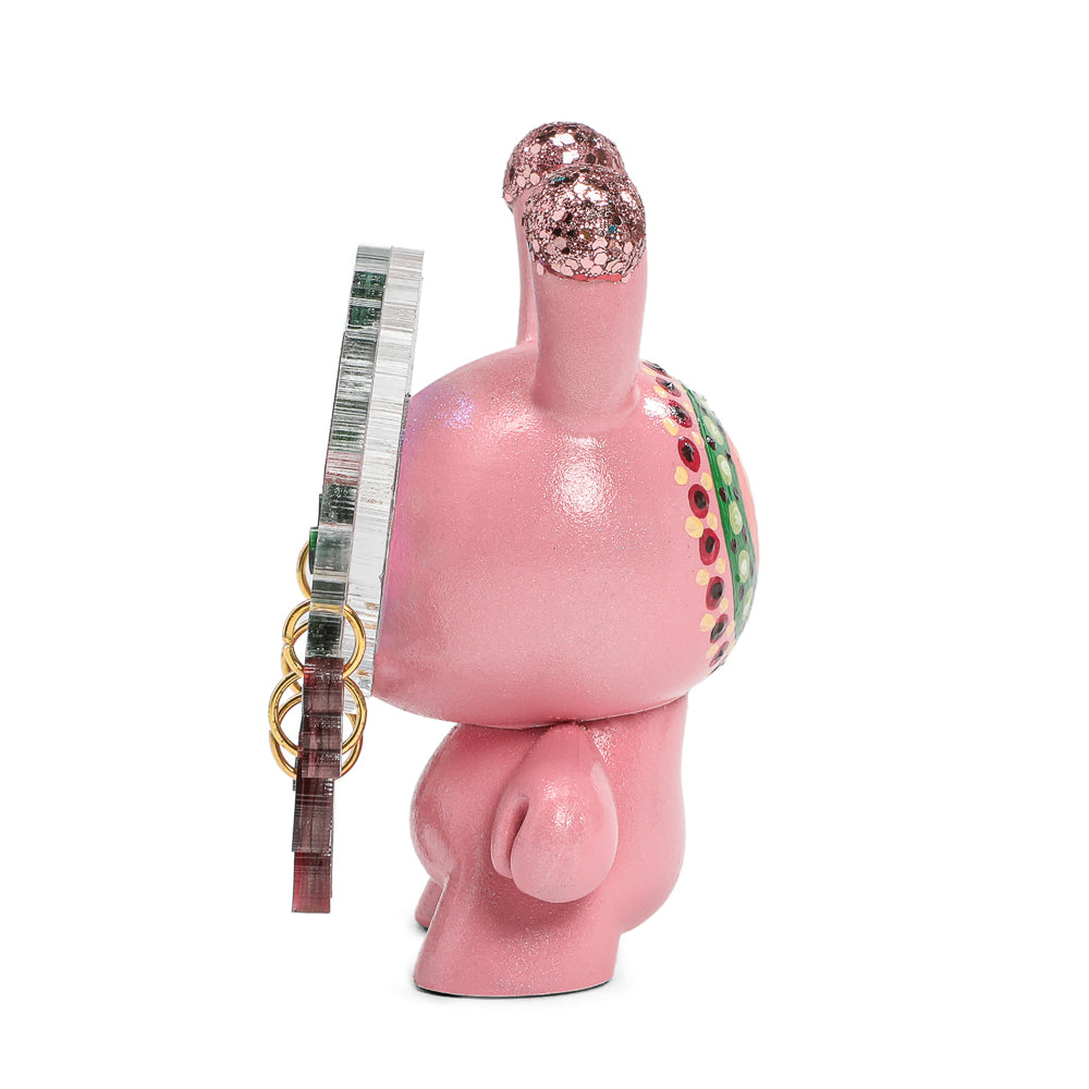 Flamboyant by MP Gautheron: Flashy Pink 3" Custom Dunny (6/37) - Kidrobot
