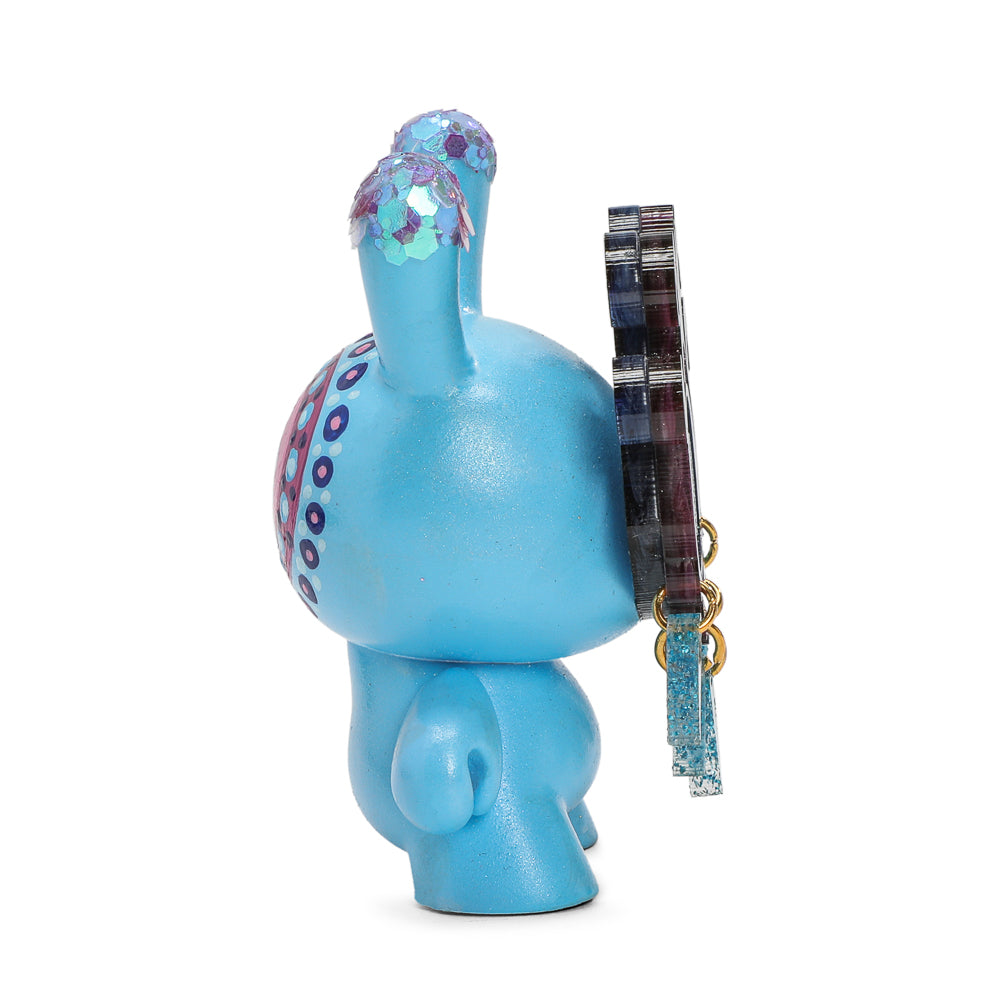 Flamboyant by MP Gautheron: Splendid Blue 3" Custom Dunny (11/37) - Kidrobot