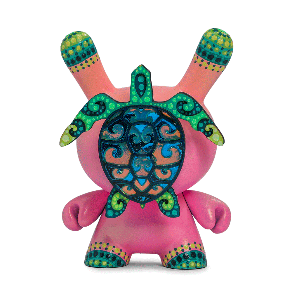 Flamboyant by MP Gautheron Ritzy Shell Blue 5" Custom Dunny (20/37