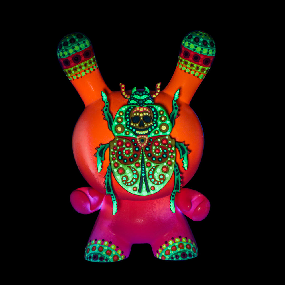 Flamboyant by MP Gautheron: Lush Beetle 8" Custom Dunny (26/37) - Kidrobot