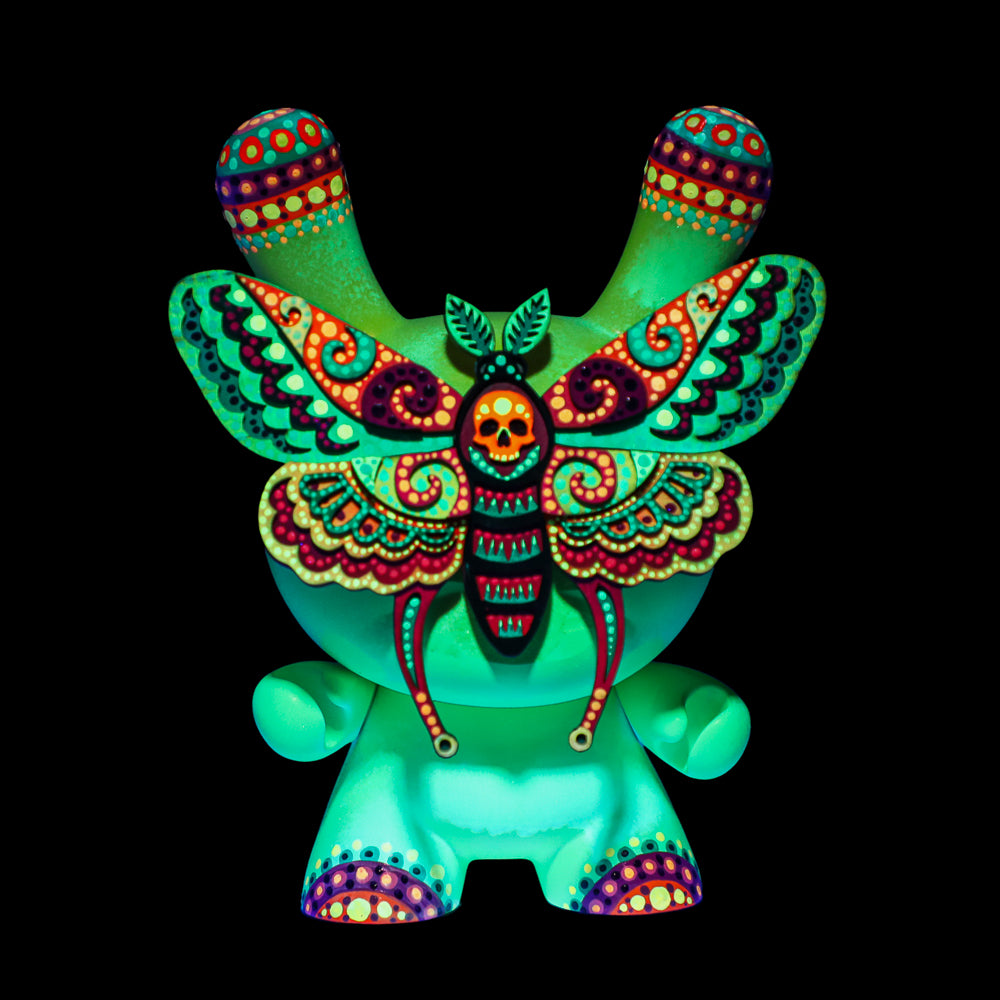 Flamboyant by MP Gautheron: Lush Moth 8" Custom Dunny (30/37) - Kidrobot