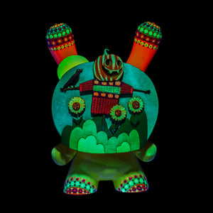 Flamboyant by MP Gautheron: Lush Scarecrow 8" Custom Dunny (33/37) - Kidrobot
