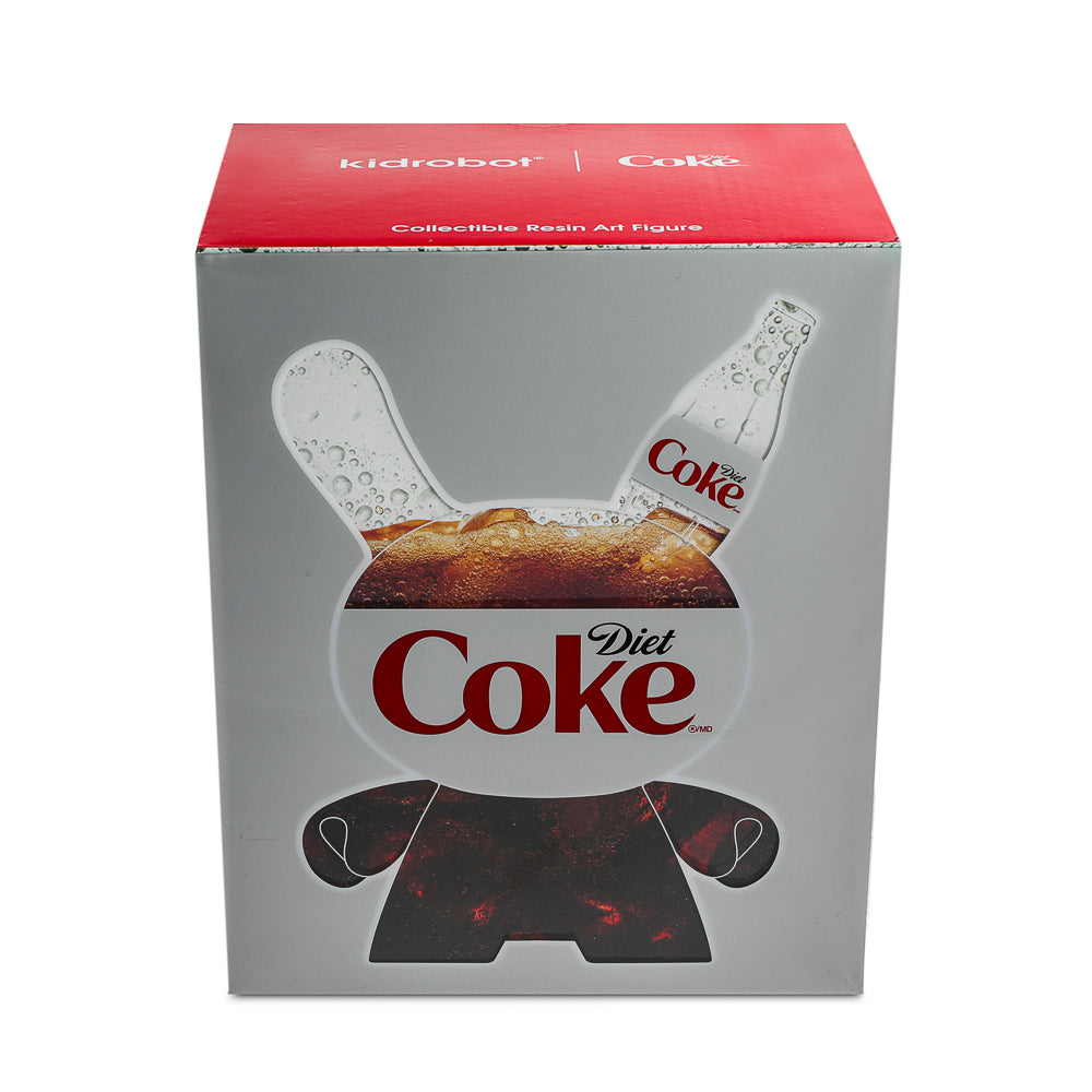 Kidrobot & Diet Coke® 8" Resin Dunny Art Figure - Limited Edition of 1000 - Kidrobot - Full packaging