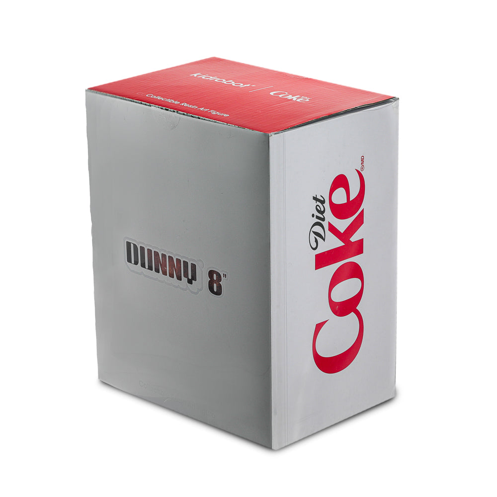 Kidrobot & Diet Coke® 8" Resin Dunny Art Figure - Limited Edition of 1000 - Kidrobot - Full packaging