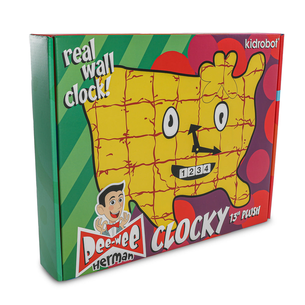 Pee-wee's Playhouse Clocky Wall Clock Interactive Plush (PRE-ORDER) - Kidrobot