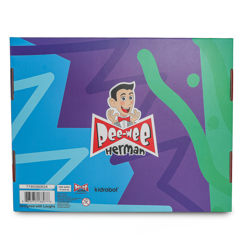 Pee wee Herman X Kidrobot Plush Figures And Pin Collection Kidrobot Pee wee Herman X Kidrobot Plush Figures And Pin Collection Kidrobot