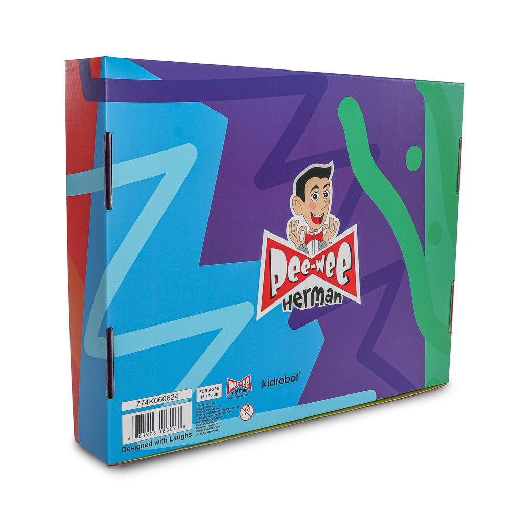 Pee wee Herman X Kidrobot Plush Figures And Pin Collection Kidrobot Pee wee Herman X Kidrobot Plush Figures And Pin Collection Kidrobot