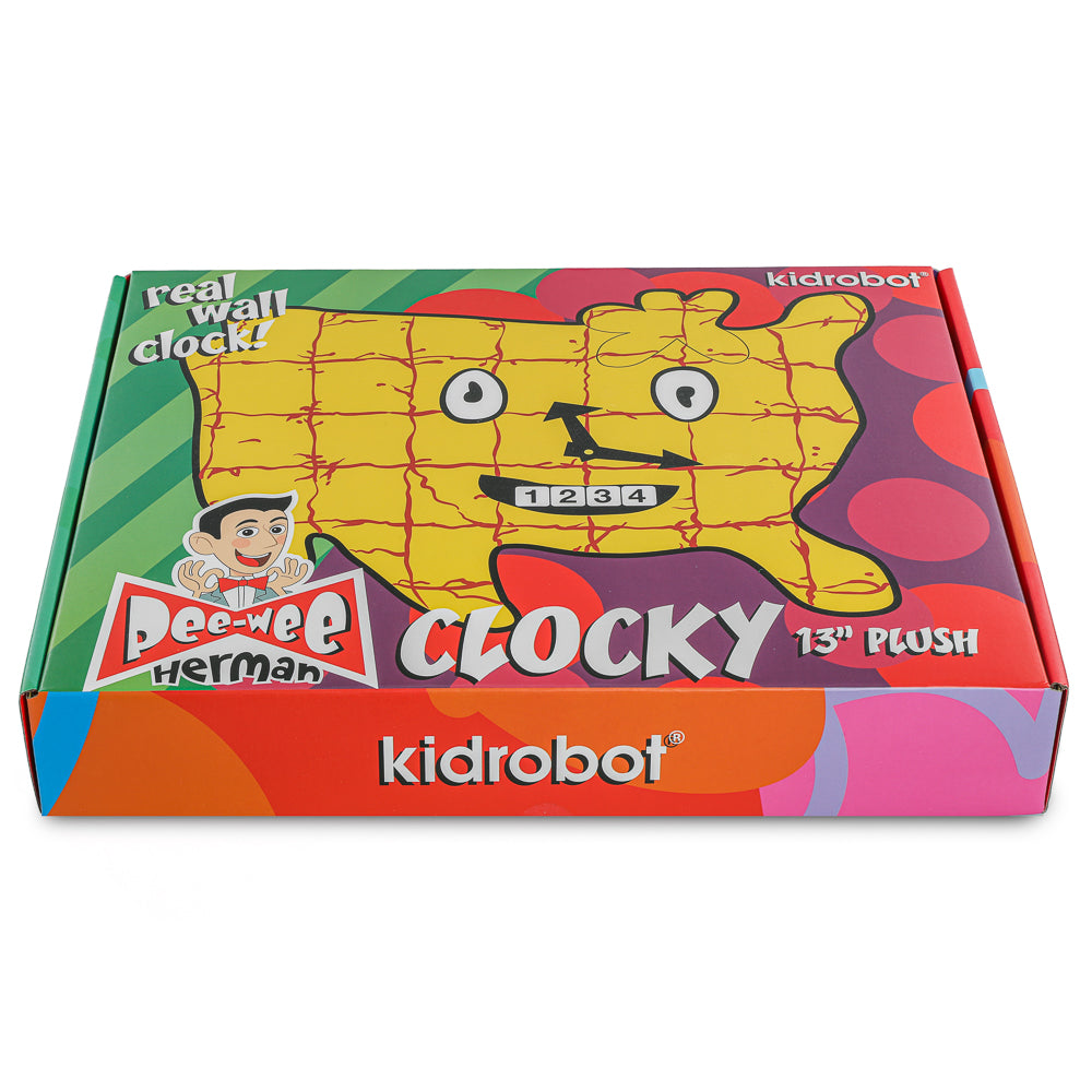 Pee-wee's Playhouse Clocky Wall Clock Interactive Plush (PRE-ORDER) - Kidrobot
