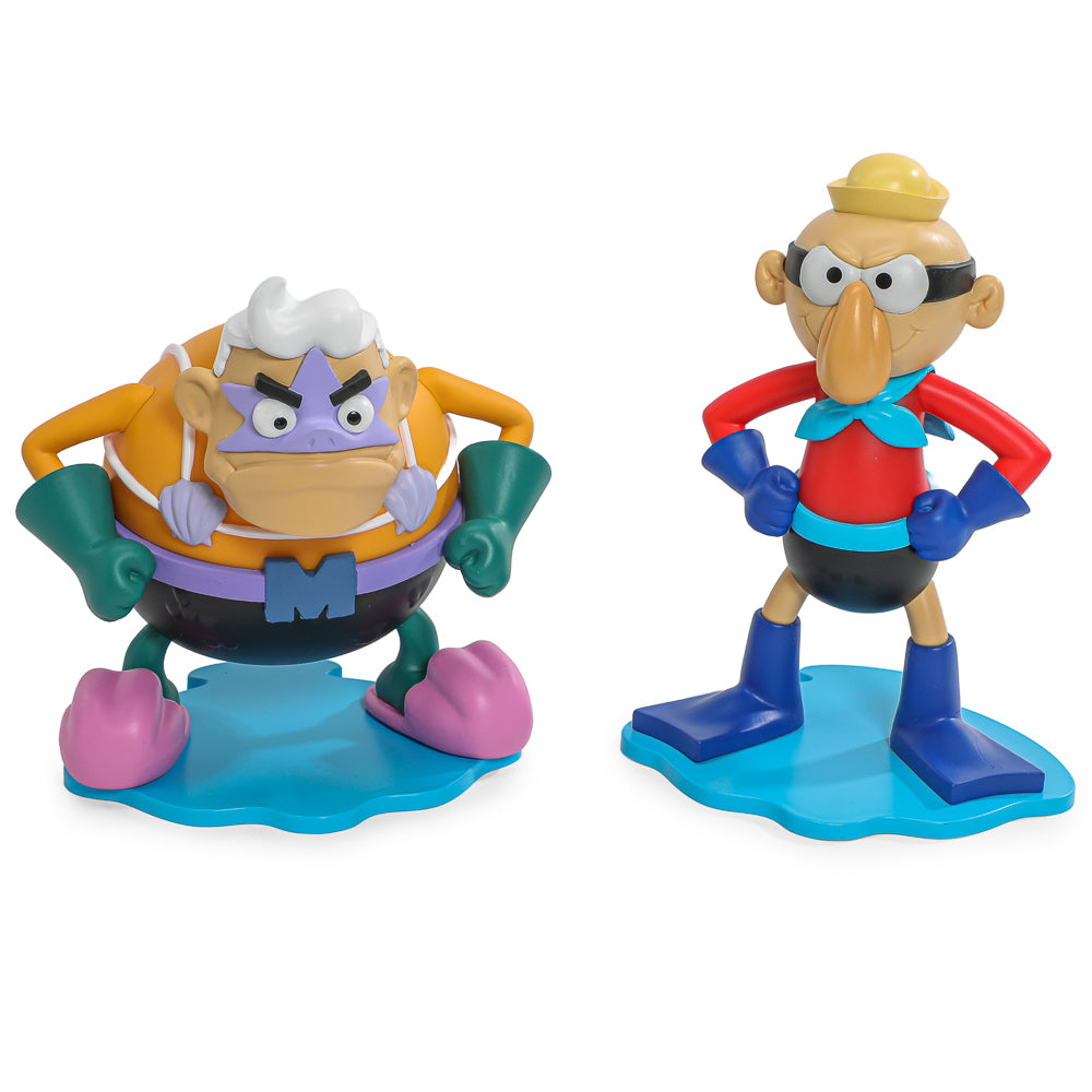 SpongeBob SquarePants - Mermaidman & Barnacleboy Vinyl Mini Figure 2-Pack - Kidrobot