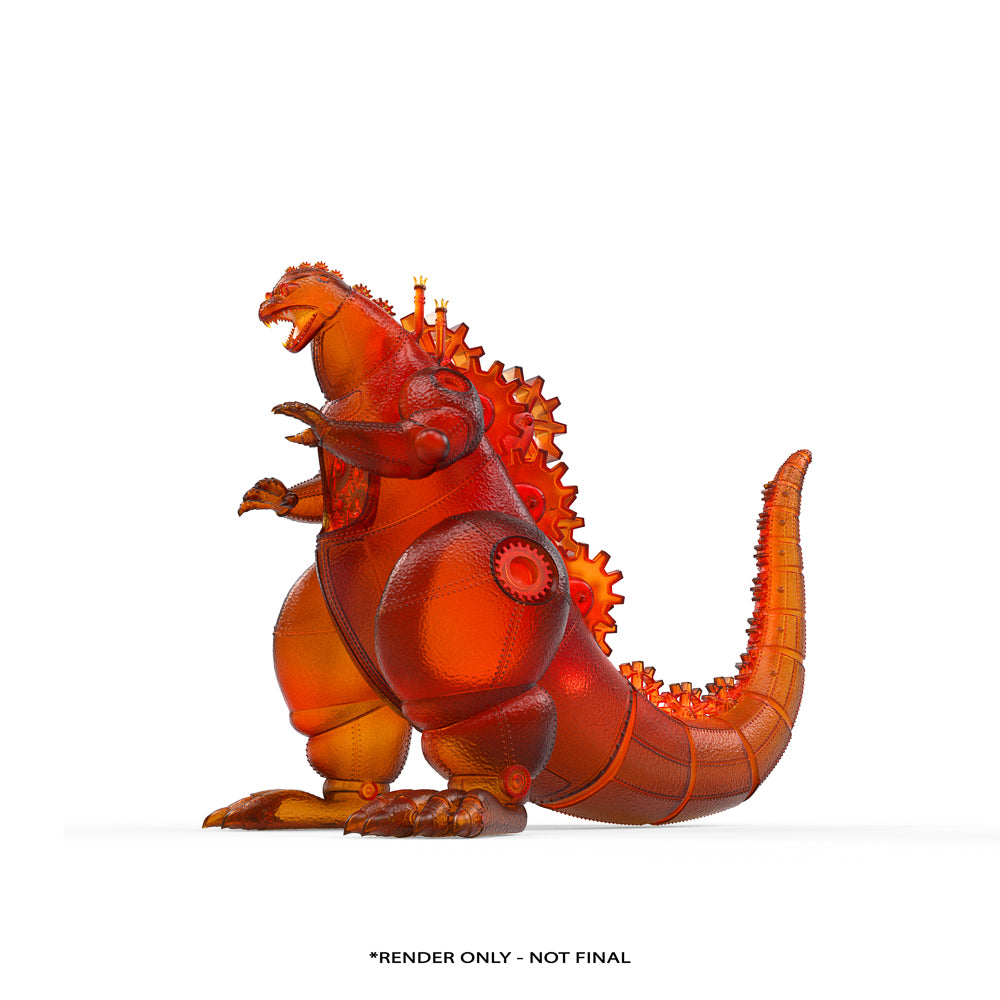 Godzilla x Doktor A - Godzilla Vinyl Art Figure - Burning Edition - Kidrobot