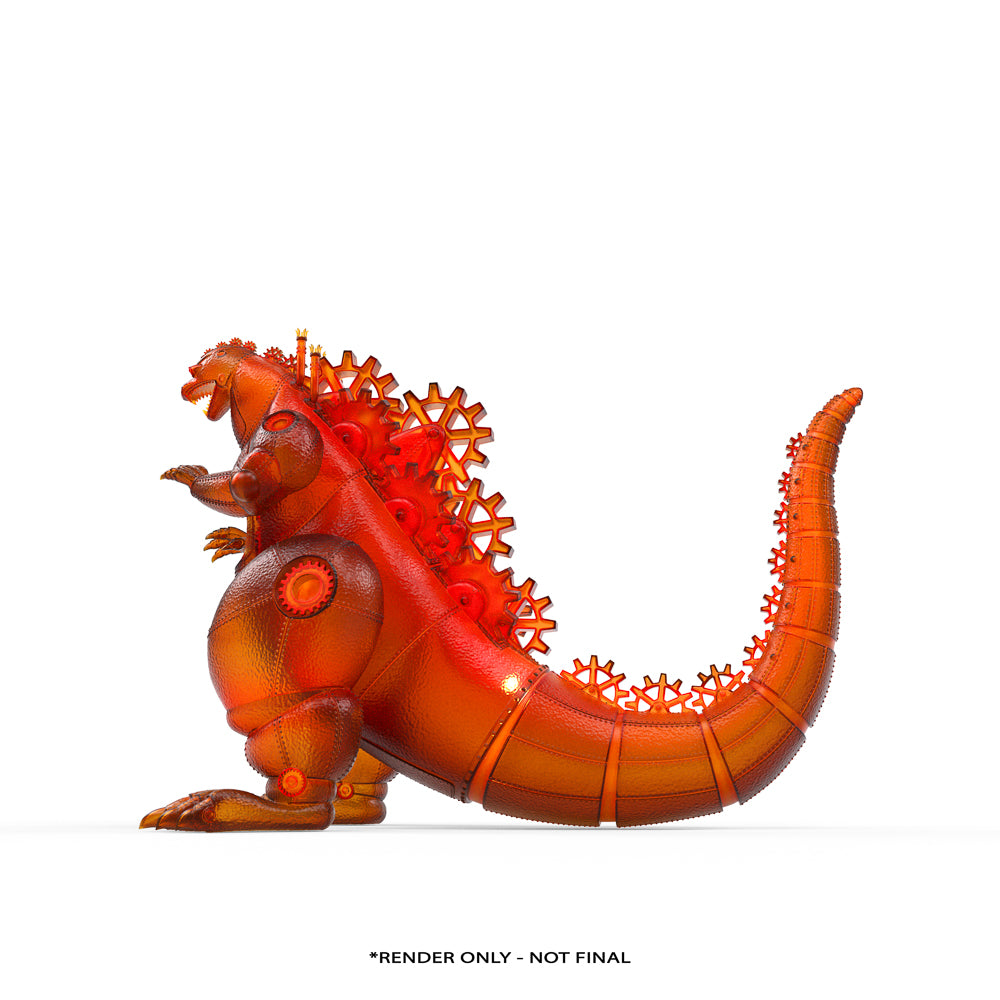 Godzilla x Doktor A - Godzilla Vinyl Art Figure - Burning Edition - Kidrobot