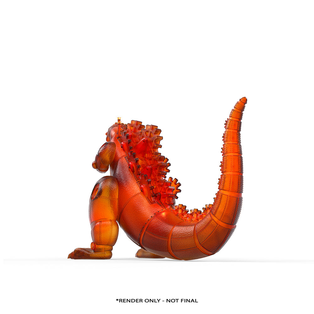 Godzilla x Doktor A - Godzilla Vinyl Art Figure - Burning Edition - Kidrobot