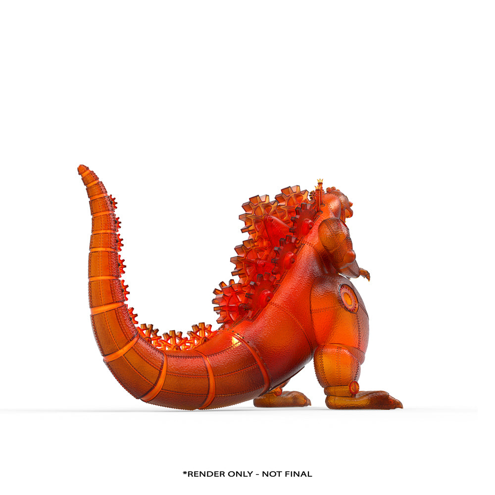 Godzilla x Doktor A - Godzilla Vinyl Art Figure - Burning Edition - Kidrobot