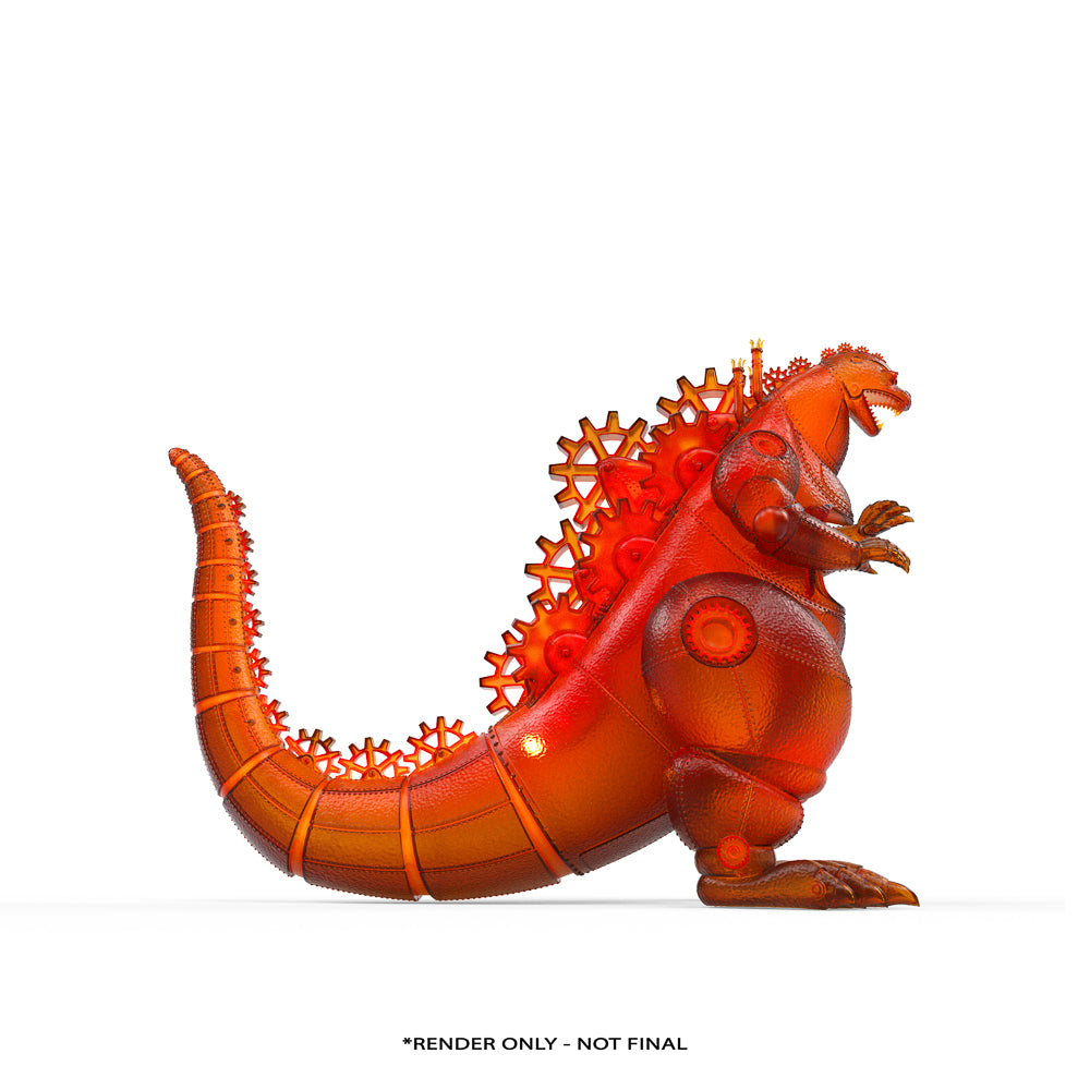Godzilla x Doktor A - Godzilla Vinyl Art Figure - Burning Edition - Kidrobot