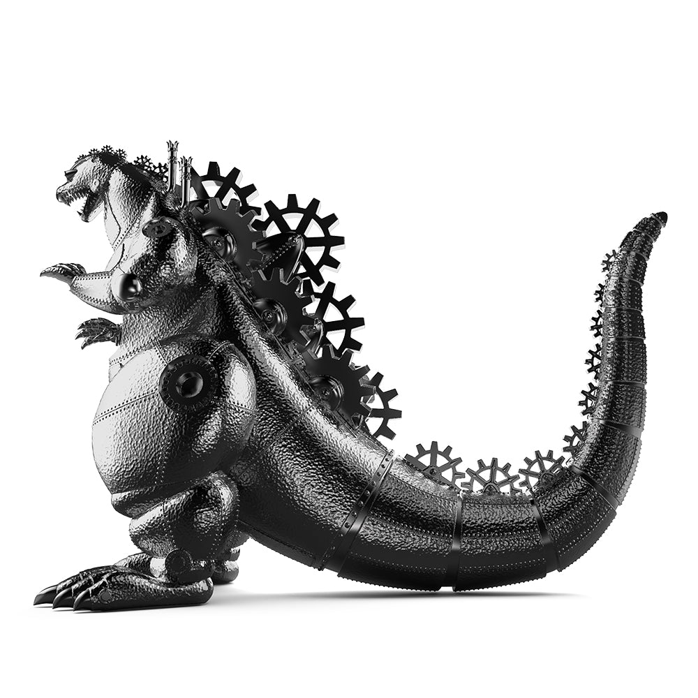 Godzilla x Doktor A - Godzilla Vinyl Art Figure - Forged Electroplate Edition - Kidrobot.com Exclusive (Limited Edition of 300) - Kidrobot