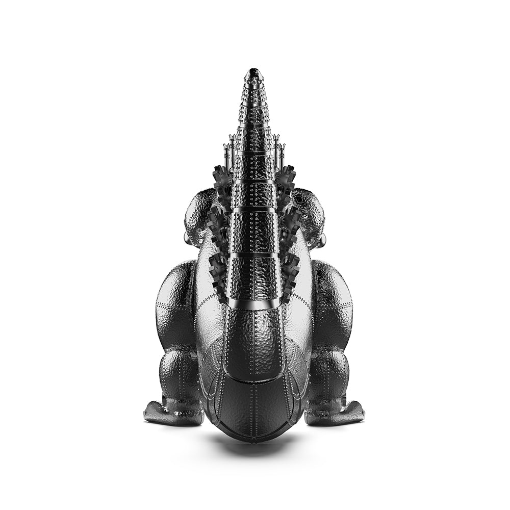 Godzilla x Doktor A - Godzilla Vinyl Art Figure - Forged Electroplate Edition - Kidrobot.com Exclusive (Limited Edition of 300) - Kidrobot