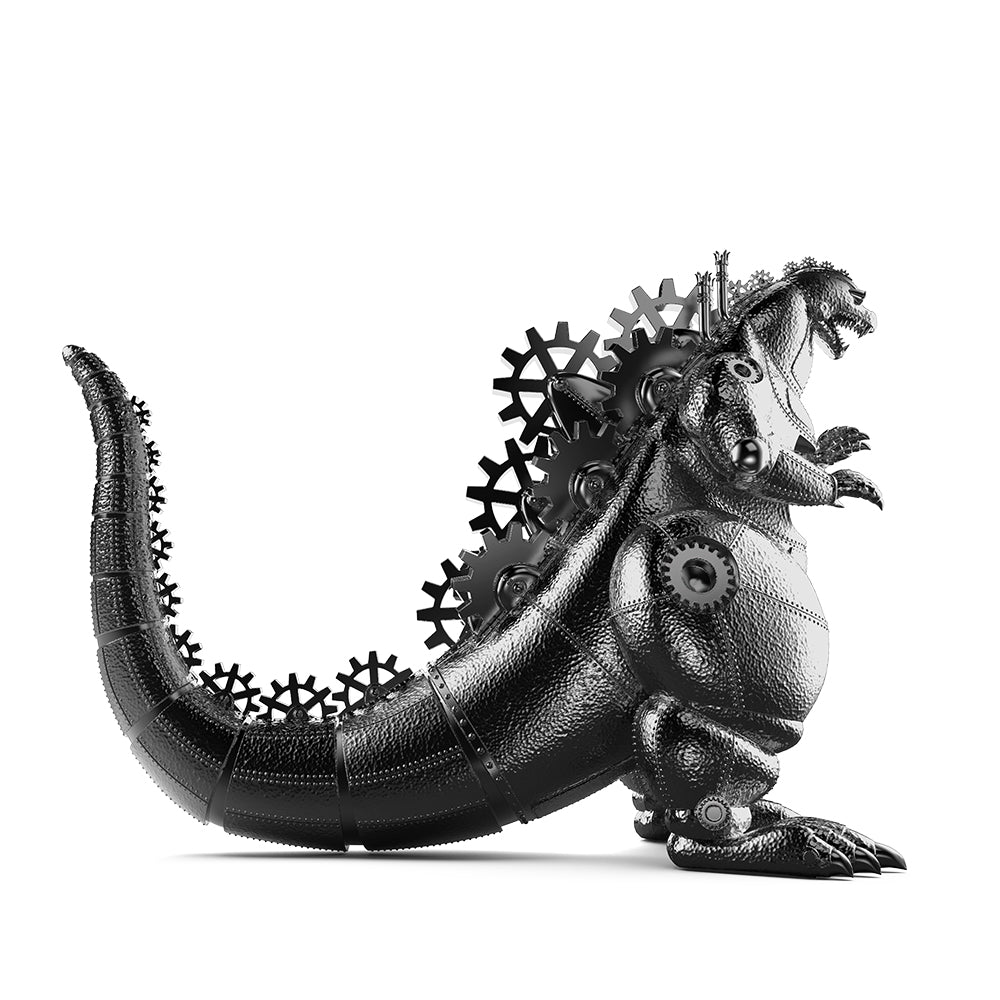 Godzilla x Doktor A - Godzilla Vinyl Art Figure - Forged Electroplate Edition - Kidrobot.com Exclusive (Limited Edition of 300) - Kidrobot