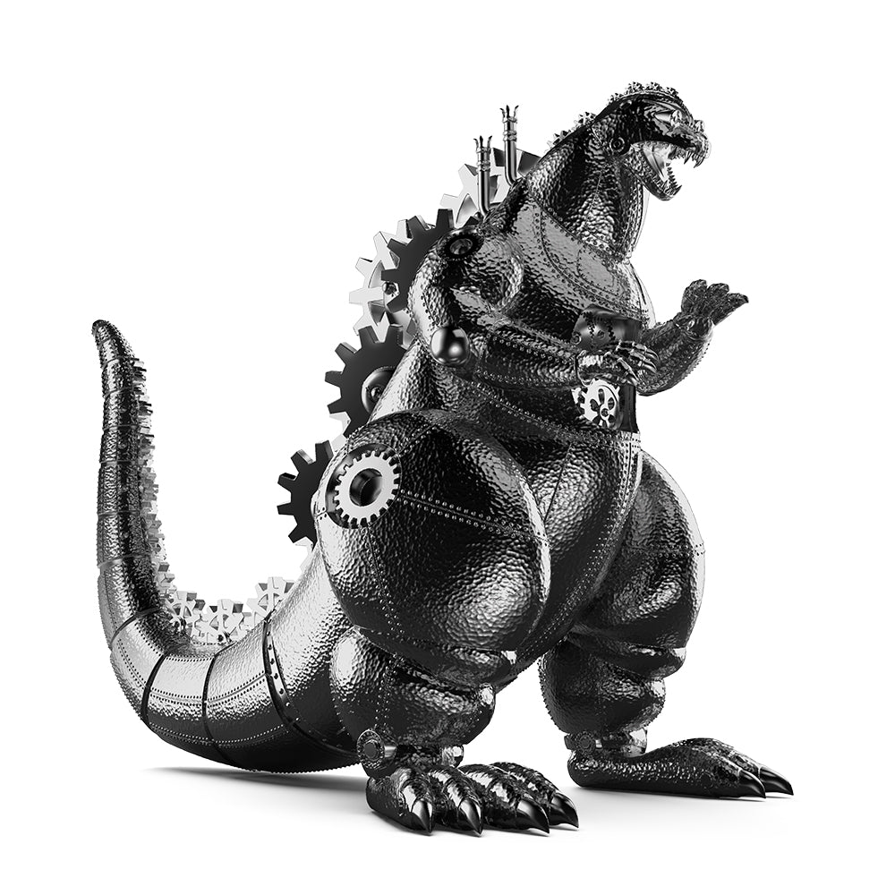 Godzilla x Doktor A - Godzilla Vinyl Art Figure - Forged Electroplate Edition - Kidrobot.com Exclusive (Limited Edition of 300) - Kidrobot