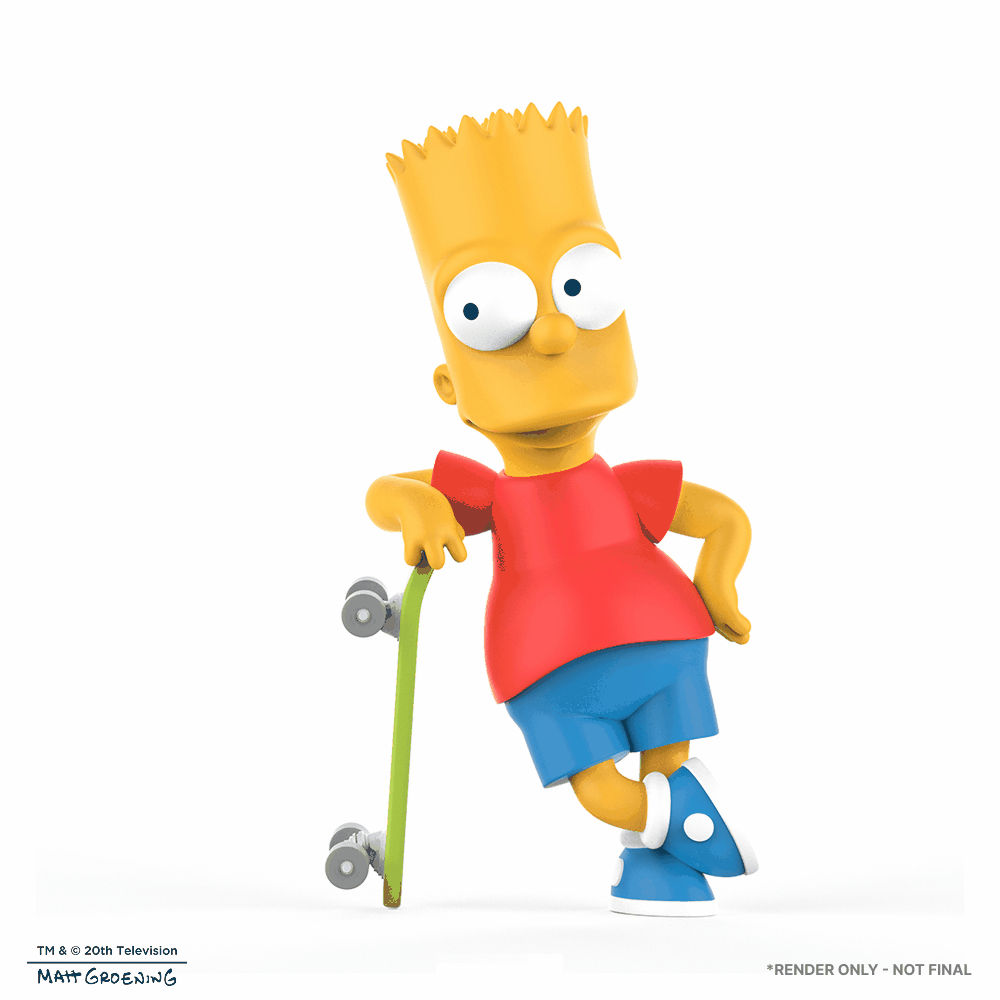 The Simpsons - Bart Simpson 36" Art Giant - Kidrobot