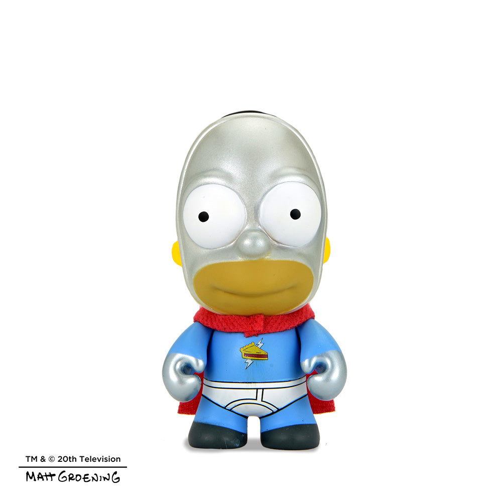 The Simpsons Many Faces of Homer blind box mini figure from the series, showing Homer with various facial expressions and poses.