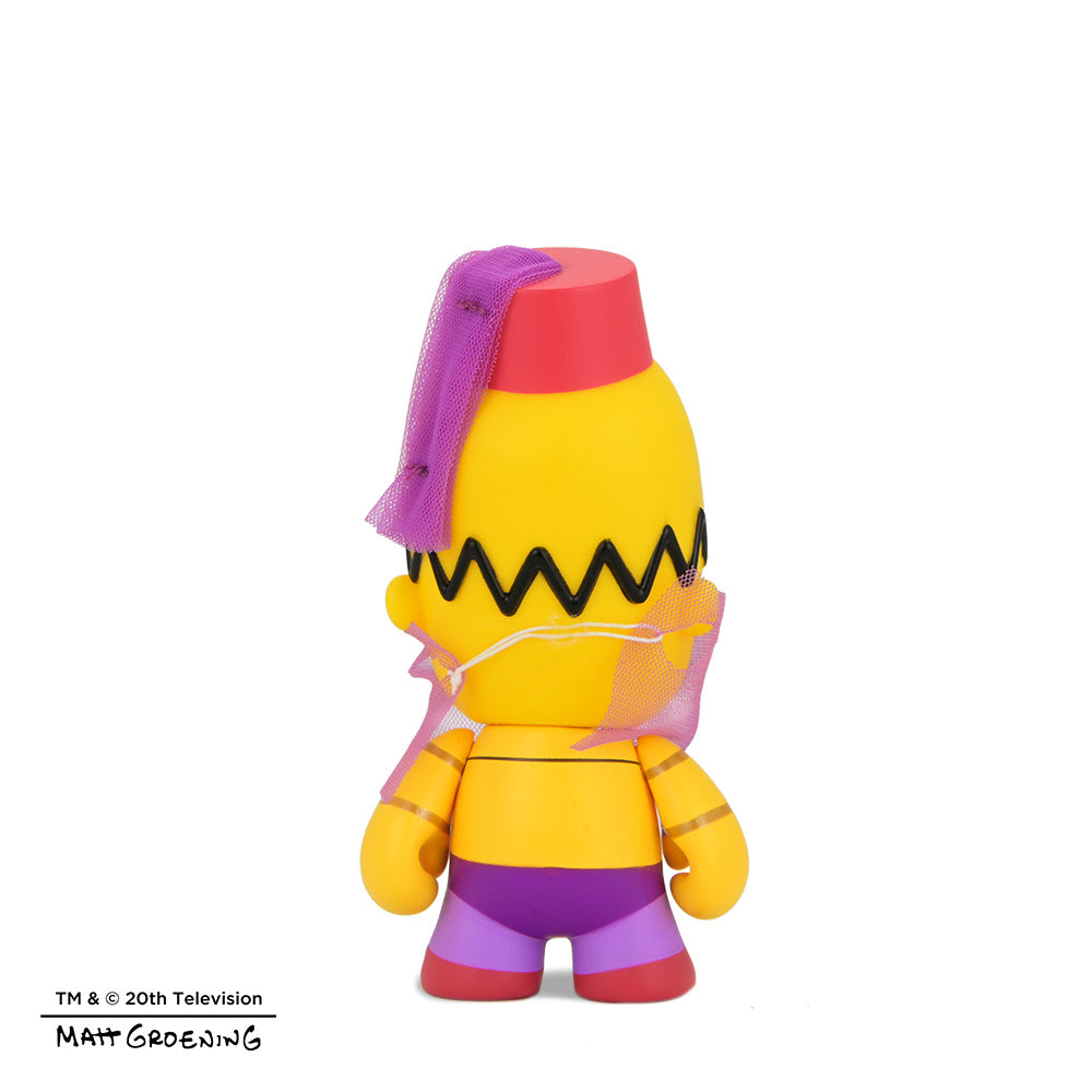 The Simpsons Many Faces of Homer blind box mini figure from the series, showing Homer with various facial expressions.