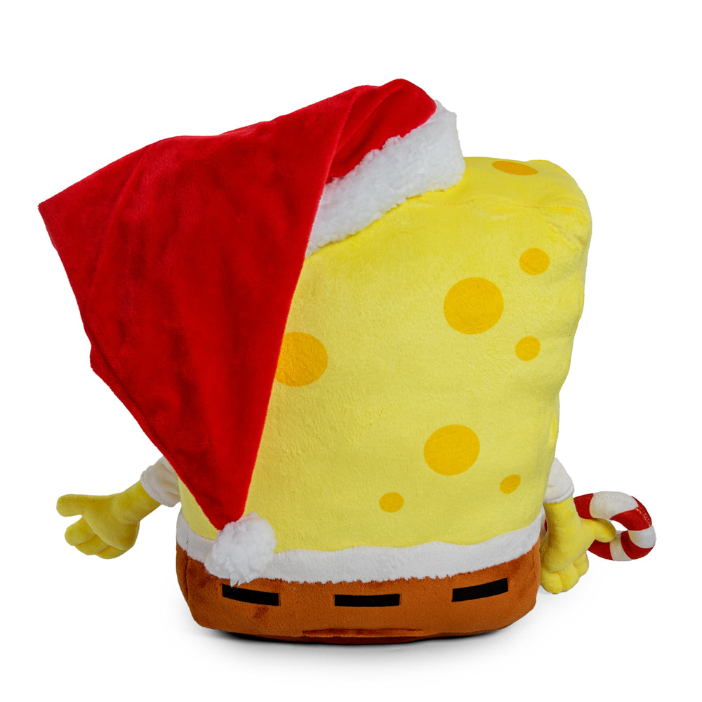 SpongeBob SquarePants - Santa SpongeBob HugMe Plush with Shake Action - Kidrobot