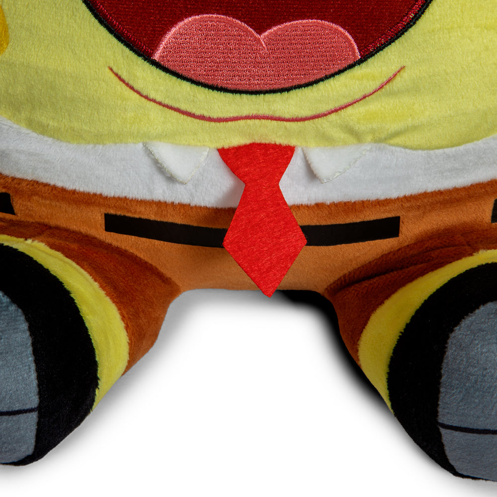 SpongeBob SquarePants - Santa SpongeBob HugMe Plush with Shake Action - Kidrobot
