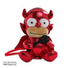 Homer Devil Plush Shoulder Phunny from The Simpsons, soft plush toy with devil horns and red costume, designed for fans and collectors.