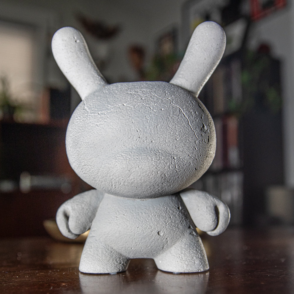 Kidrobot RAW - 8" Concrete Dunny (Limited Edition of 1000) - Kidrobot