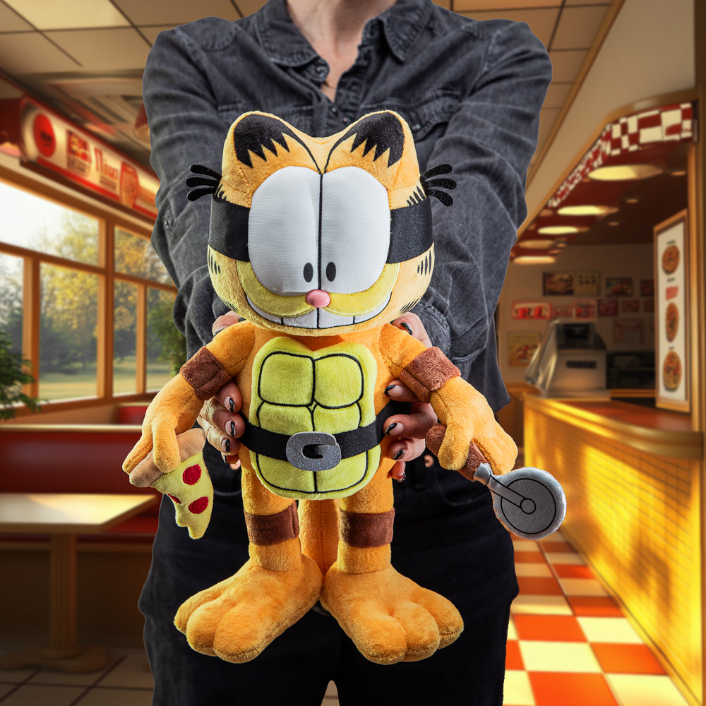Garfield x Teenage Mutant Ninja Turtles - Garfello Plush - Kidrobot
