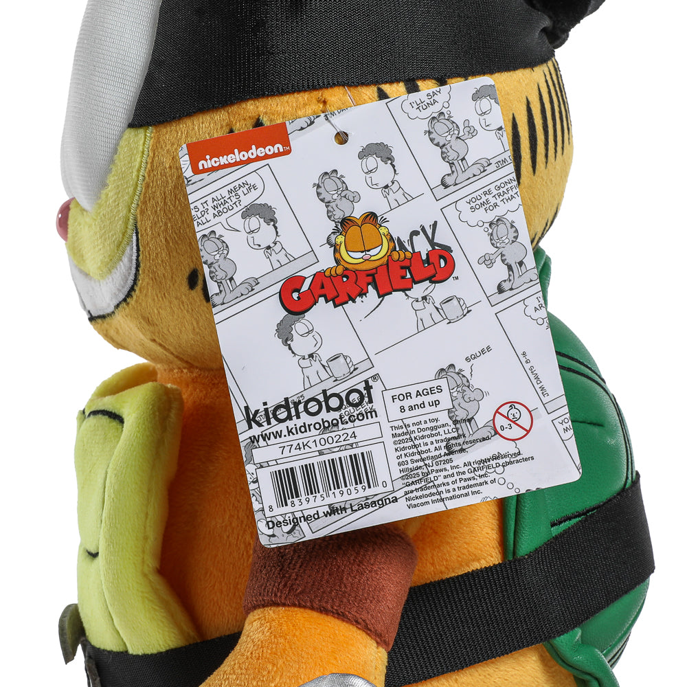 Garfield x Teenage Mutant Ninja Turtles - Garfello Plush - Kidrobot