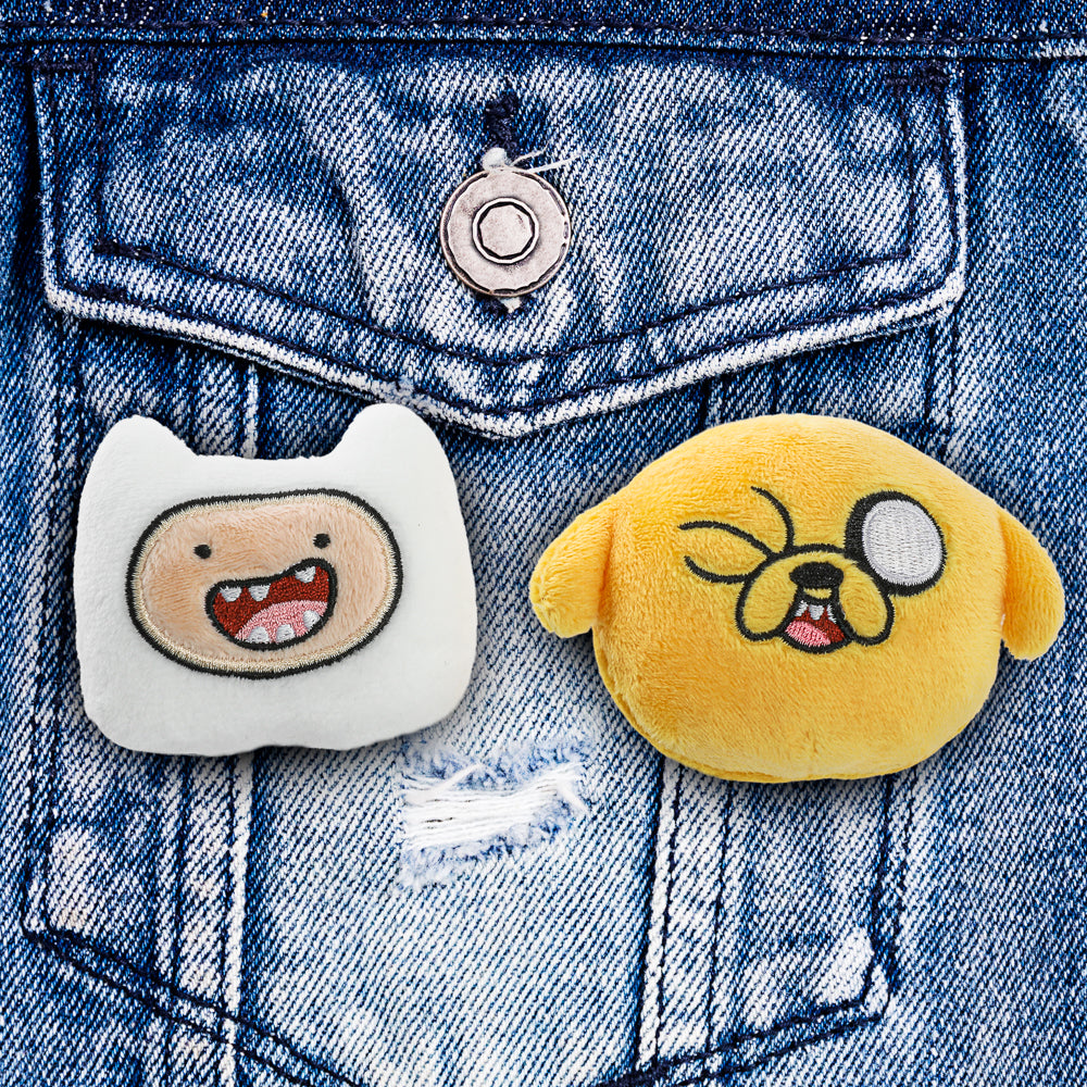 Adventure Time - Jake & Finn Plush Pin 2-Pack | Kidrobot