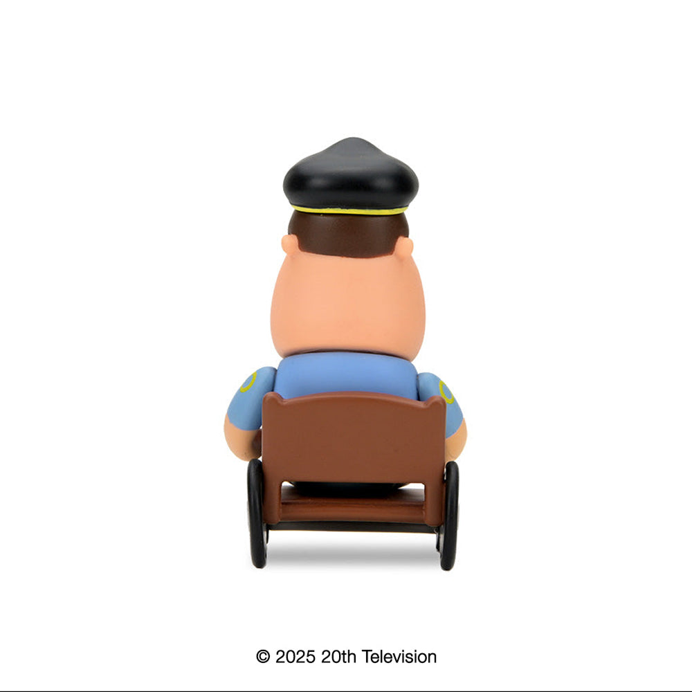 Family Guy Freakin' Sweet 3-inch vinyl mini figure blind box, showing a colorful character from the series in packaging.