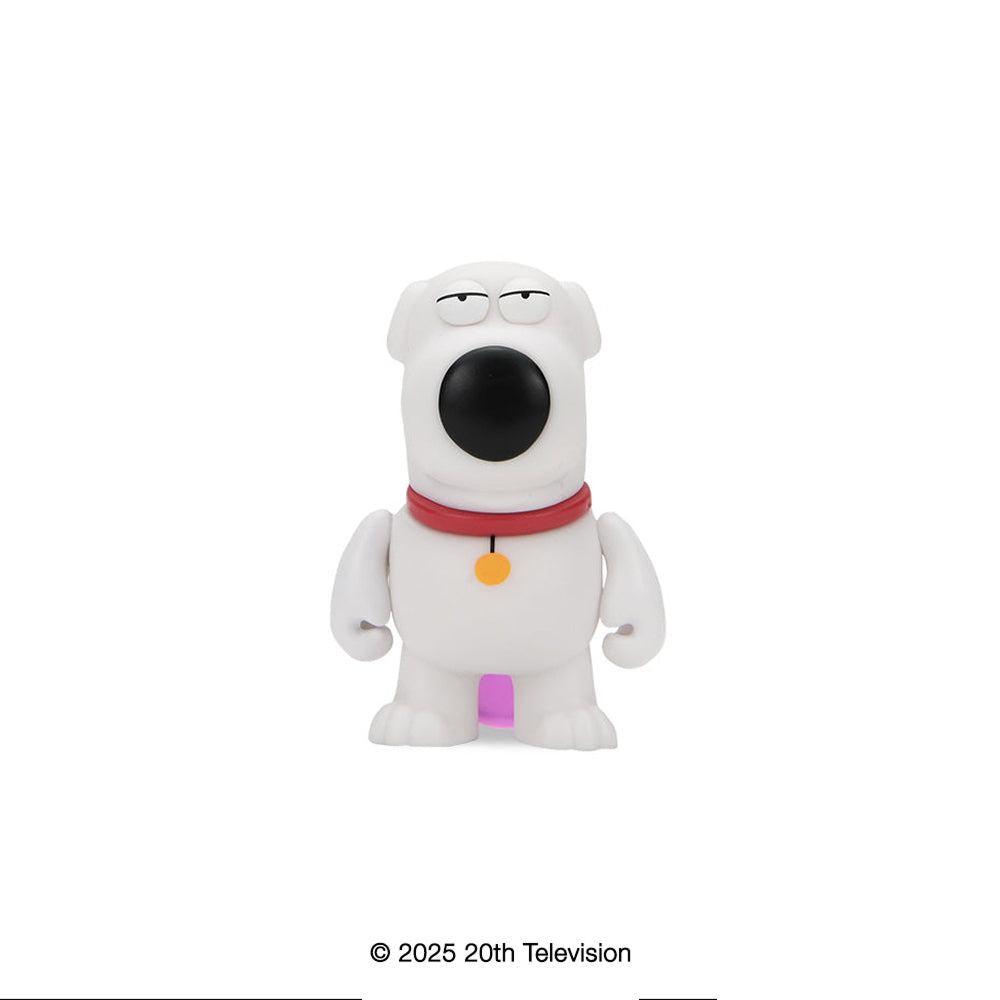 Family Guy Freakin' Sweet 3-inch vinyl mini figure in a blind box, featuring a colorful cartoon character from the animated series.