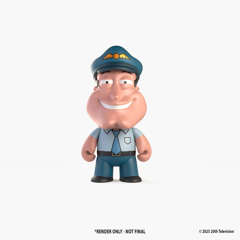 Family Guy: Freakin' Sweet 3” Vinyl Mini Figure Blind Box Series - Kidrobot - Pilot Quagmire Mini Figure