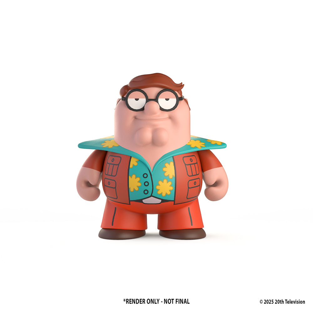 Family Guy: Freakin' Sweet 3” Vinyl Mini Figure Blind Box Series - Kidrobot - '70s Peter Mini Figure