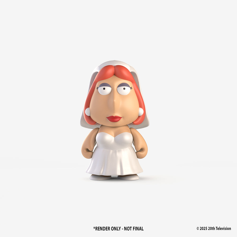 Family Guy: Freakin' Sweet 3” Vinyl Mini Figure Blind Box Series - Kidrobot - Bride Lois Mini Figure